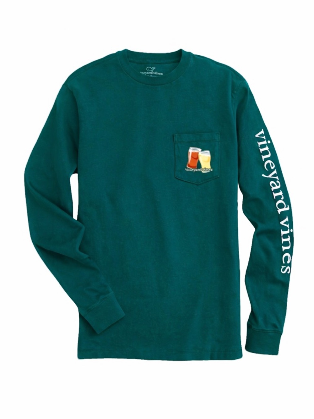 Vineyard Vines Long Sleeve Pocket Tee